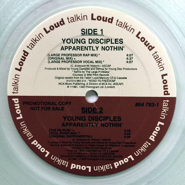 Young Disciples-Apparently Nothin' (Remixes)