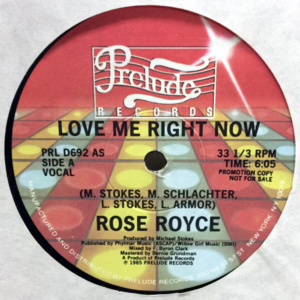 Rose Royce-Love Me Right Now