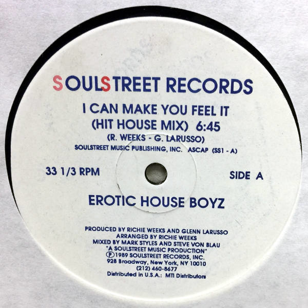 Erotic House Boyz-I Can Make You Feel It