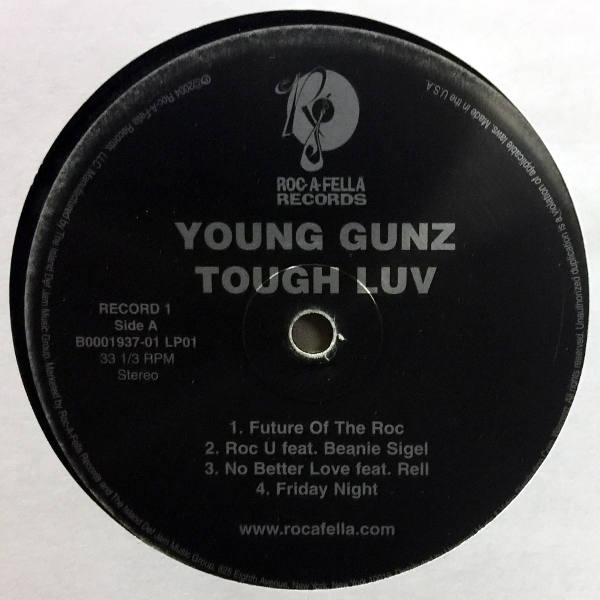 young gunz tough luv zip