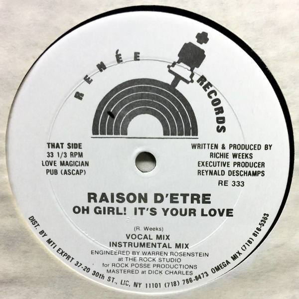 Raison D'Etre-Oh Girl! It's Your Love_2