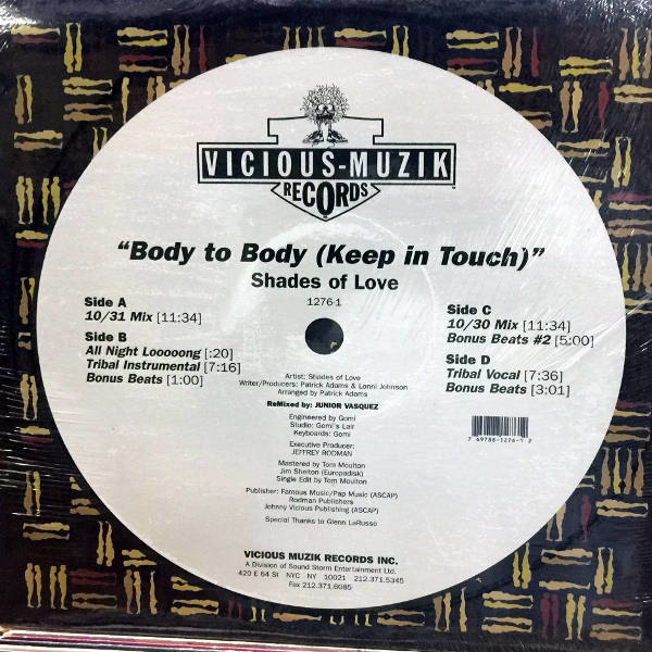 Shades Of Love-Body To Body (The Junior Vasquez Remixes)_2