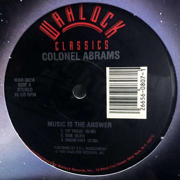 Colonel Abrams-Music Is The Answer_3