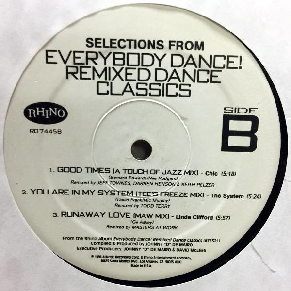 Selections From Everybody Dance! (Remixed Dance Classics)_2