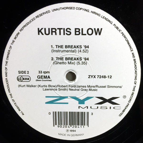 Kurtis Blow-The Breaks '94_2