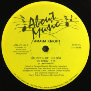 Tamara Knight-Believe In Me