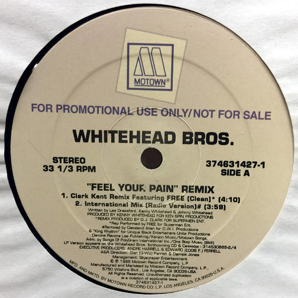 Whitehead Bros.-Feel Your Pain