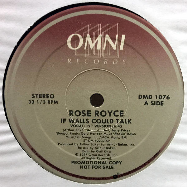 Rose Royce-If Walls Could Talk