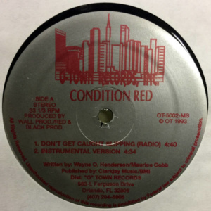 Condition Red-Don't Get Caught Slipping