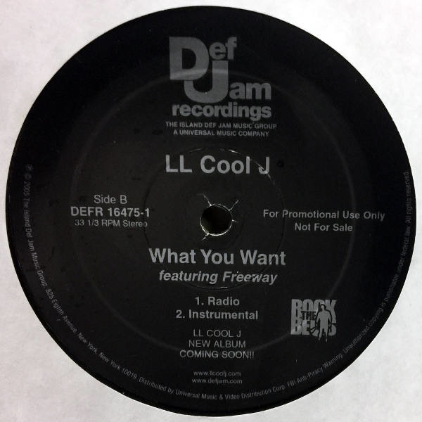 LL Cool J-It's LL And Santana-What You Want_2