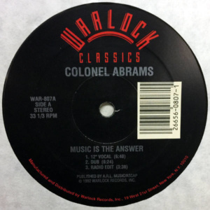 Colonel Abrams-Music Is The Answer