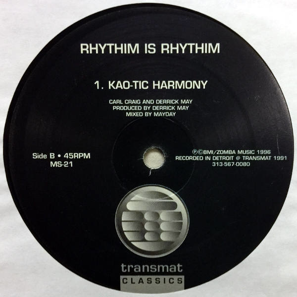 Rhythim Is Rhythim-Kao-Tic Harmony