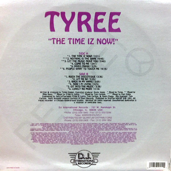 Tyree-The Time Iz Now_2