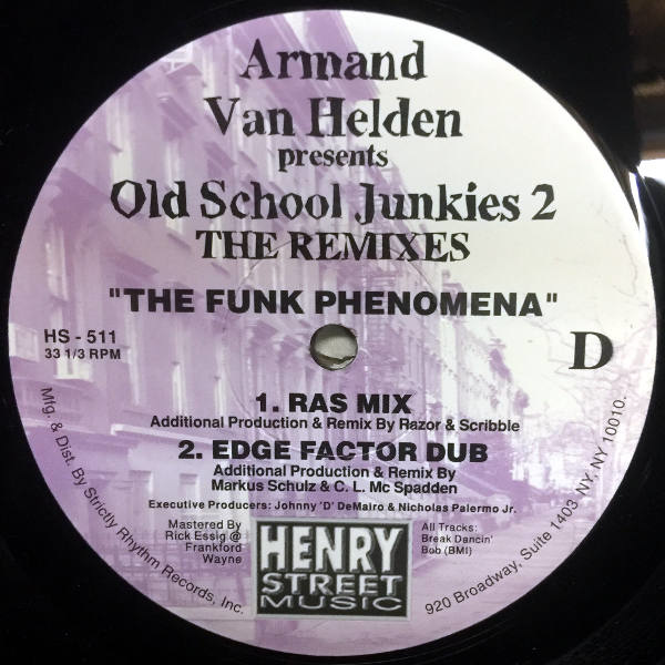 Armand Van Helden Presents Old School Junkies 2_d