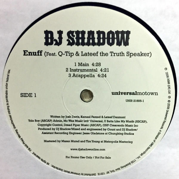 Dj Shadow-Enuff