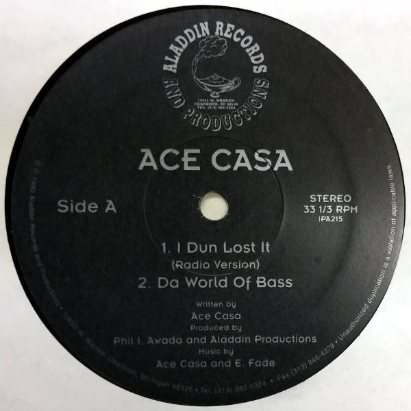 Ace Casa-I Dun Lost It