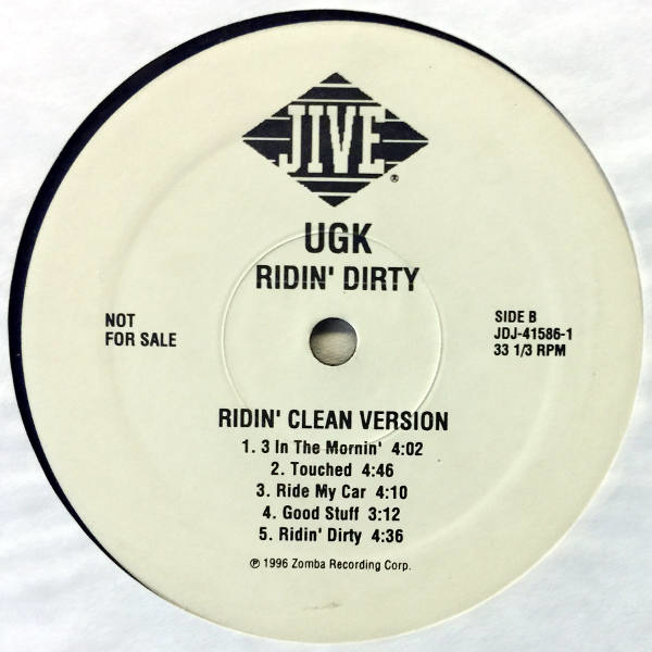 UGK-Ridin' Dirty(Ridin' Clean Version)_2