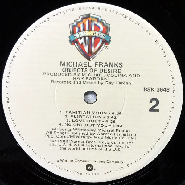 Michael Franks-Objects Of Desire_4