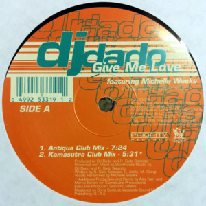 Dj Dado feat. Michelle Weeks-Give Me Love
