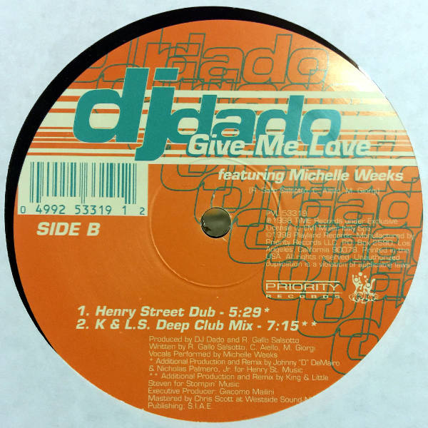 Dj Dado feat. Michelle Weeks-Give Me Love_2