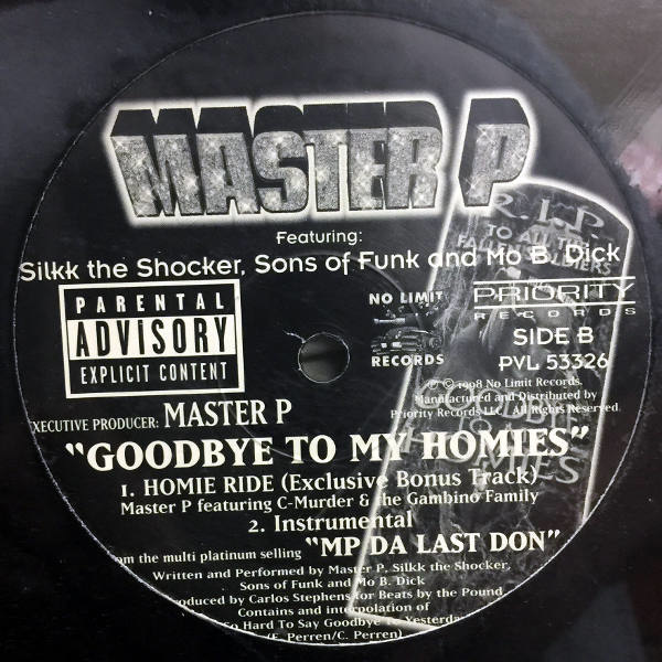 Master P-Goodbye To My Homies_2