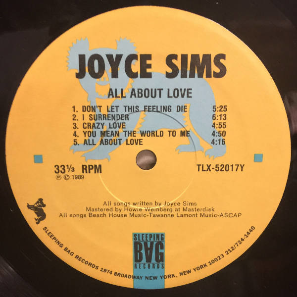 Joyce Sims-All About Love_3