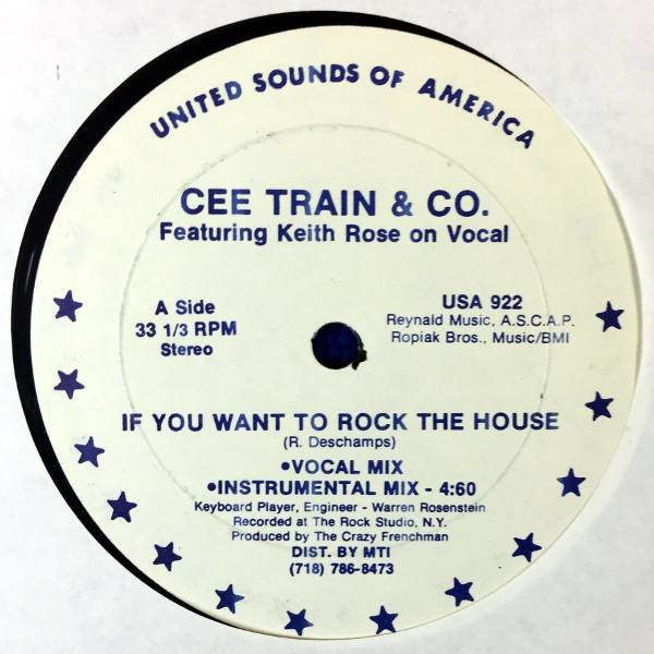 Cee Train & Co-If You Want To Rock The House