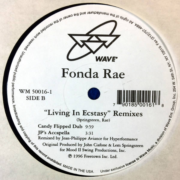 Fonda Rae-Living In Ecstasy Remixes