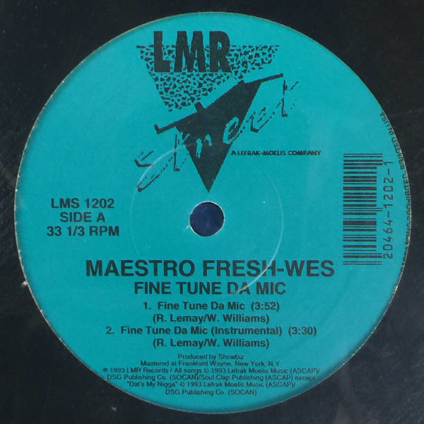 Maestro Fresh Wes-fine Tune Da Mic