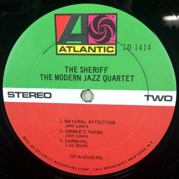 The Modern Jazz Quartet-The Sheriff_4