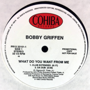 Bobby Griffen-What Do You Want From Me