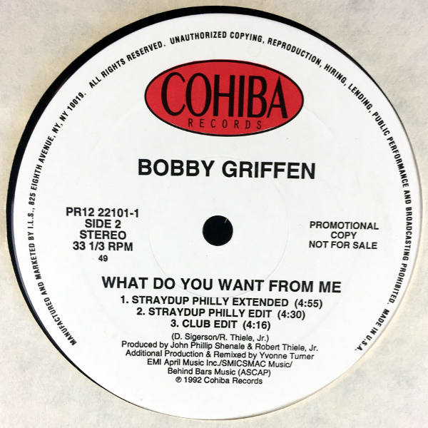 Bobby Griffen-What Do You Want From Me_2