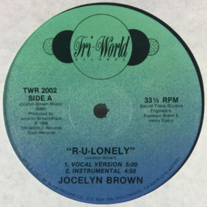 Jocelyn Brown-R U Lonely