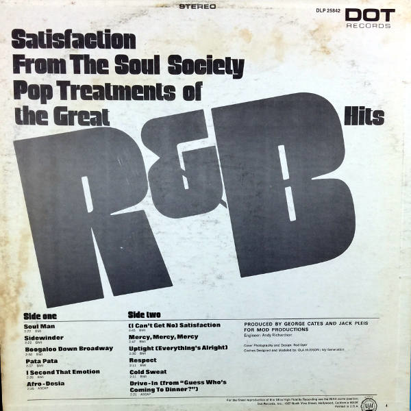 The Soul Society-Satisfaction From The Soul Society_2