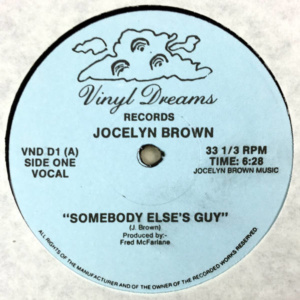 Jocelyn Brown-Somebody Else's Guy