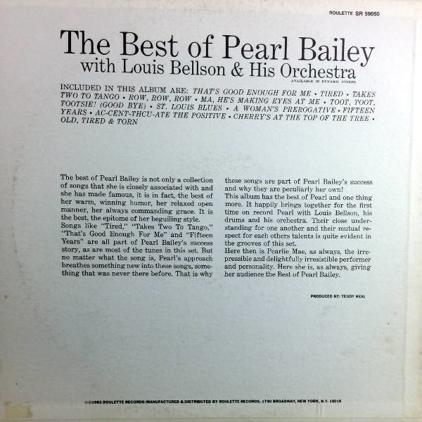 Pearl Bailey-The Best Of Pearl Bailey_2