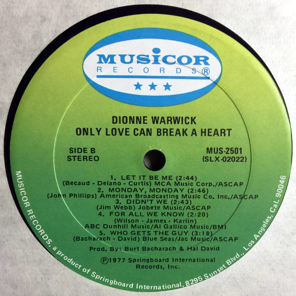 Dionne Warwick-Only Love Can Break A Heart_4