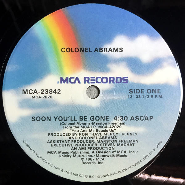 Colonel Abrams-Soon You'll Be Gone_3