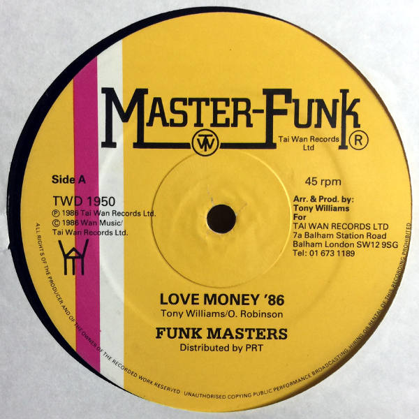 Funk Masters-Love Money