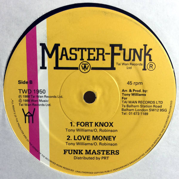 Funk Masters-Love Money