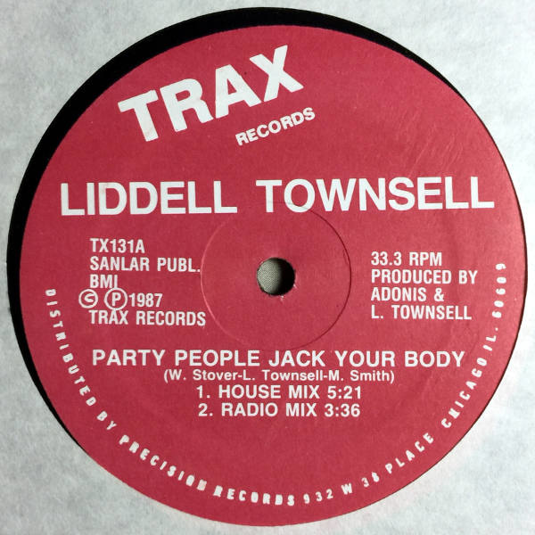 Liddell Townsell-Party People Jack Your Body