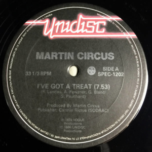 Martin Circus-I've Got A Treat-Shine Baby Shine