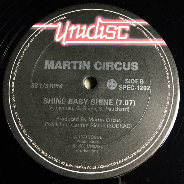 Martin Circus-I've Got A Treat-Shine Baby Shine_2