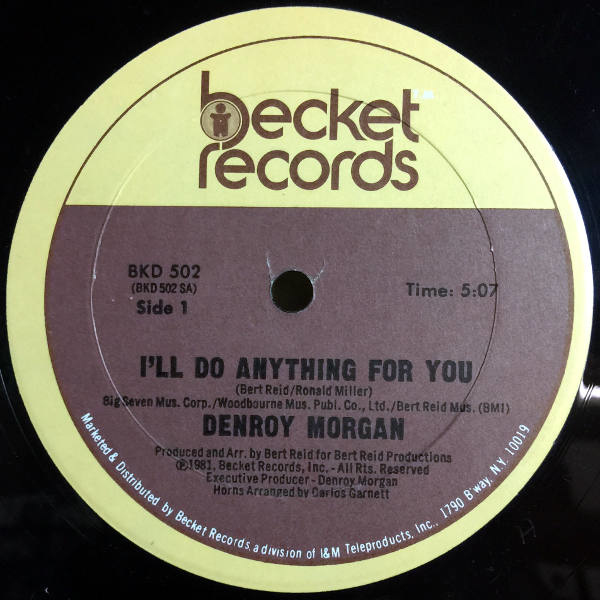 Denroy Morgan-I'll Do Anything For You