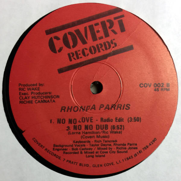 Rhonda Parris-No No Love_2