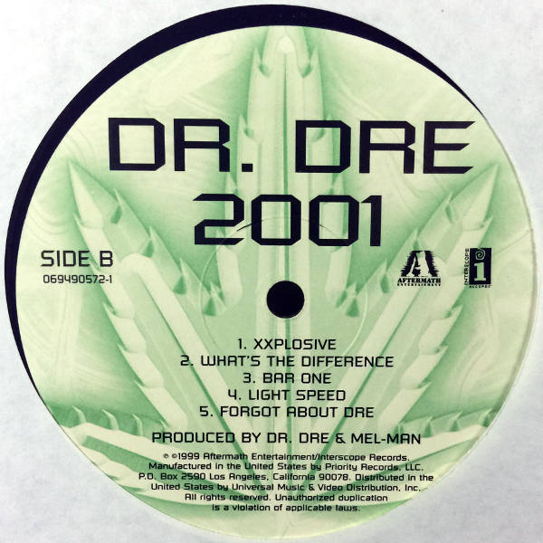 Dr. Dre - 2001 -  Music