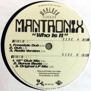 Mantronix-Who Is It