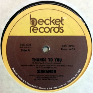 Sinnamon-Thanks To You