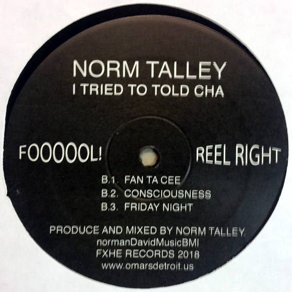 Norm Talley-I Tried To Told Cha_2