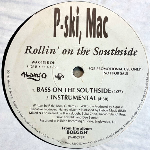 P-Ski, Mac-Rollin' On The Southside_2